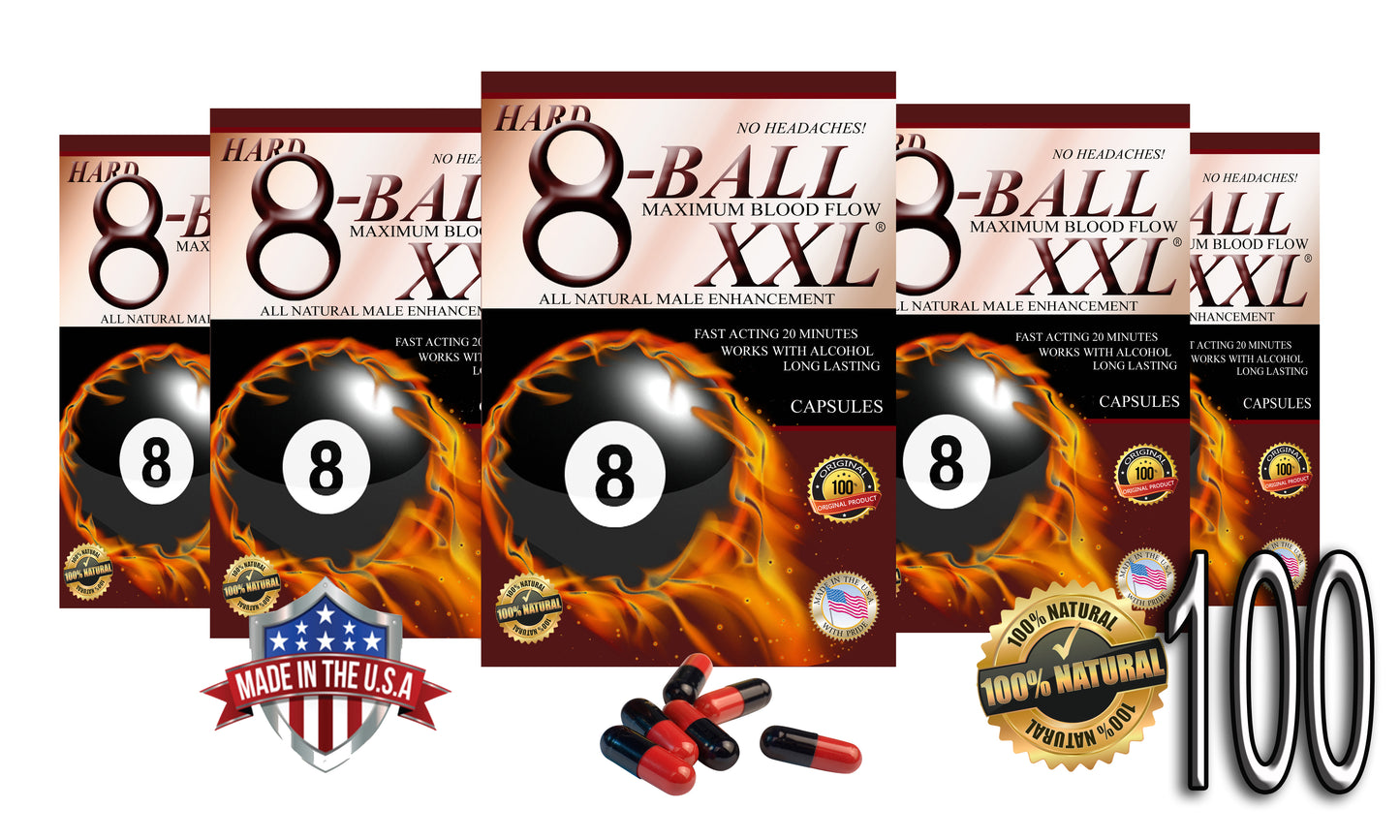 Hard 8 Ball XXL 100 Capsules