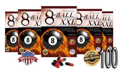 Hard 8 Ball XXL 100 Capsules