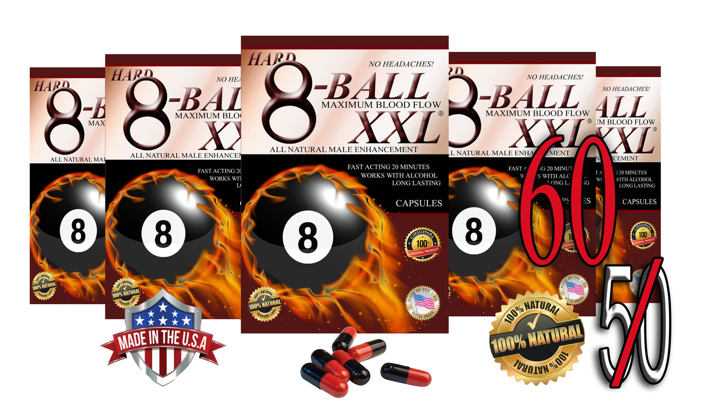 Hard 8 Ball XXL 60 Capsules